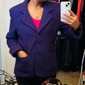 Chic Purple Women's Blazer